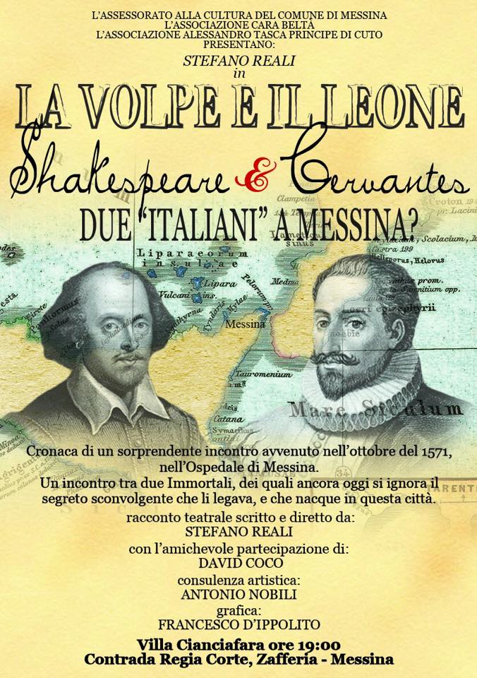 La volpe e il Leone, Shakespeare & Cervantes